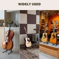 thumbnail image 2 of Yescom Folding Guitar Stand Floor A-Frame with Foam Arms Black Instrument Display Stand Universal Fit for Acoustic Guitars Banjo Electric Bass, 2 of 12