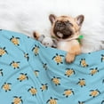thumbnail image 3 of Pofeuu Turtle Print Puppy Blanket,Dog Blankets,Pet Blanket Cozy Cat Blankets for Indoor Cats, Fuzzy Pet Blanket for Kitten Doggy Dog Blankets-Small, 3 of 8