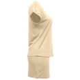 thumbnail image 5 of Ensembles de Jupes-Culottes pour Femmes 2 Pcs Manches Courtes Athlétiques Col Rond Hauts & Jupes-Culottes de Tennis (Beige TTG), 5 of 5