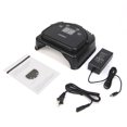 thumbnail image 4 of Lámpara LED de 64W para uñas con 32 luces, diseño portátil y pantalla táctil LCD, ideal para salones de belleza, color negro., 4 of 6