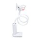 thumbnail image 1 of Estante de soporte de base en espiral con soporte para teléfono celular con clip para Office Home Store (blanco, 8 cm), 1 of 4