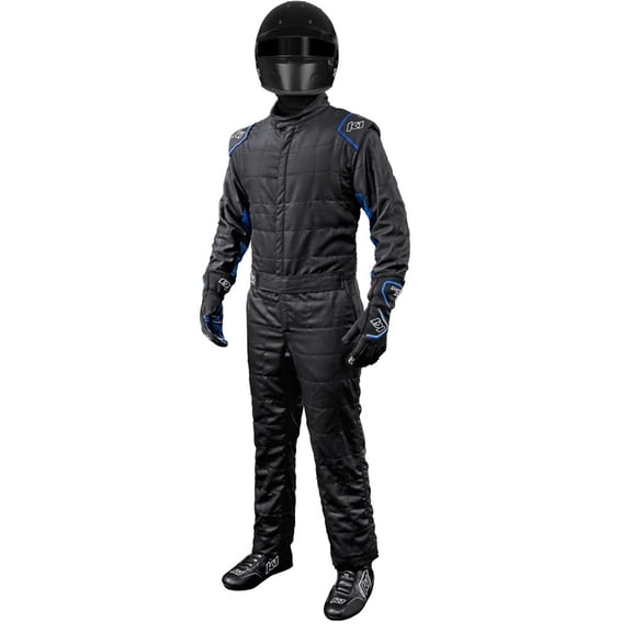 K1 RACEGEAR Suit Outlaw Small Black / Blue SFI 3.2A/5 partNumber: 20-OTL-NB-S