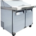 thumbnail image 5 of Mega 36" Commercial Sandwich Prep Table Refrigerator | NSF Certified | 33–40°F | R290, 9 Cu.Ft. with Cutting Board Refrigerator, 5 of 27