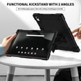 thumbnail image 2 of Kebiory Onn 11 inch Tablet Pro 2024 Model Case/Onn 11 inch Tablet Pro Model 100146660 Case,Shockproof Kids Case with Shoulder Strap for Walmart Onn 11" Tablet Pro 2024Model:100146660 (Black), 2 of 7