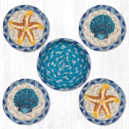 

Capitol Importing 29-CB378SFS 5 in. Star Fish Coaster Set