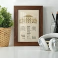 thumbnail image 6 of Estate and Plan II -Framed Print w/glass-Chestnut, 6 of 8