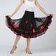 thumbnail image 2 of Vestido de baile de salón - de baile de tango y vals flamenco de Swing Disfraces para Un negro Hugo Vestido de baile latino, 2 of 10