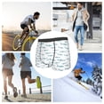 thumbnail image 4 of Fotbe Cute Shark Calzoncillos Tipo Boxer con Bolsa de Soporte Total para Hombre, X-Temp Fresco, Transpirable y de Secado Rápido-Medium, 4 of 5