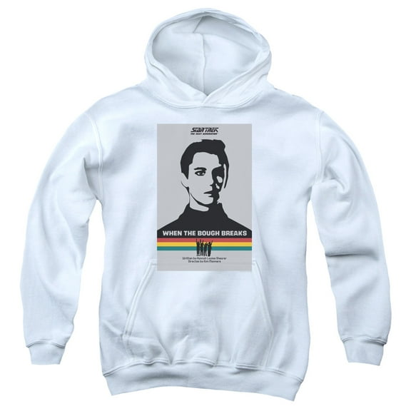 Star Trek - Tng Season 1 Episode 17 - Youth Hooded Sweatshirt - Small