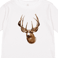thumbnail image 4 of Inktastic Deer Head Hunter Boys or Girls Long Sleeve Toddler T-Shirt, 4 of 5
