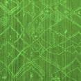 thumbnail image 1 of Ahgly Company Indoor Square Abstract Green Modern Area Rugs, 6' Square, 1 of 4