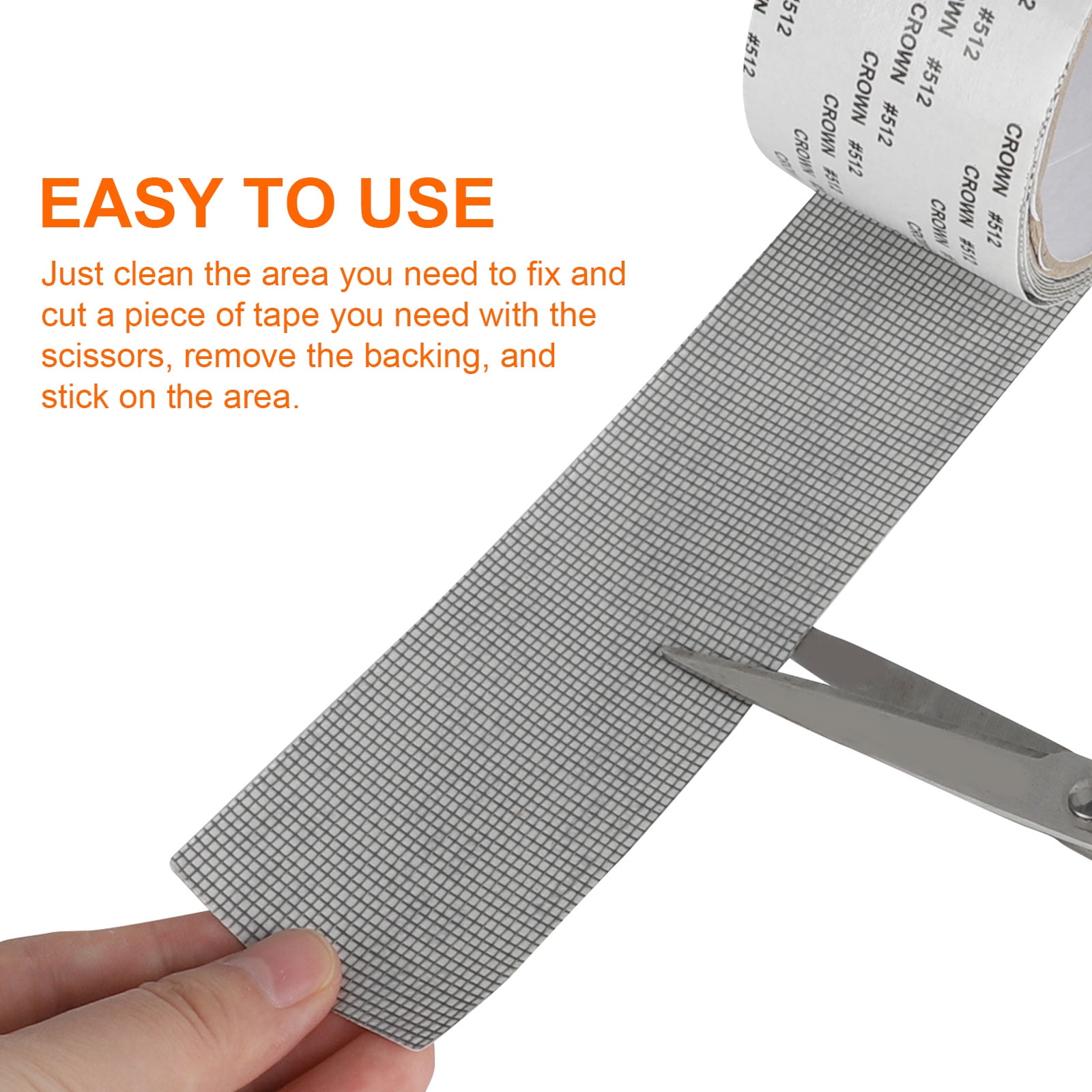 Window Screen Repair Tape Strong Adhesive Extra Long Wide