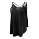 thumbnail image 4 of Camiseta sin mangas de tirantes para mujer, estilo camisola, holgada, color negro, 4 of 8