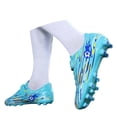 thumbnail image 3 of WAYUTE Boys Sneakers Dynamic Kids Football Shoes with Long Studs and Closure for Youth Training Athletic Shoes Casual Outdoor, 3 of 4