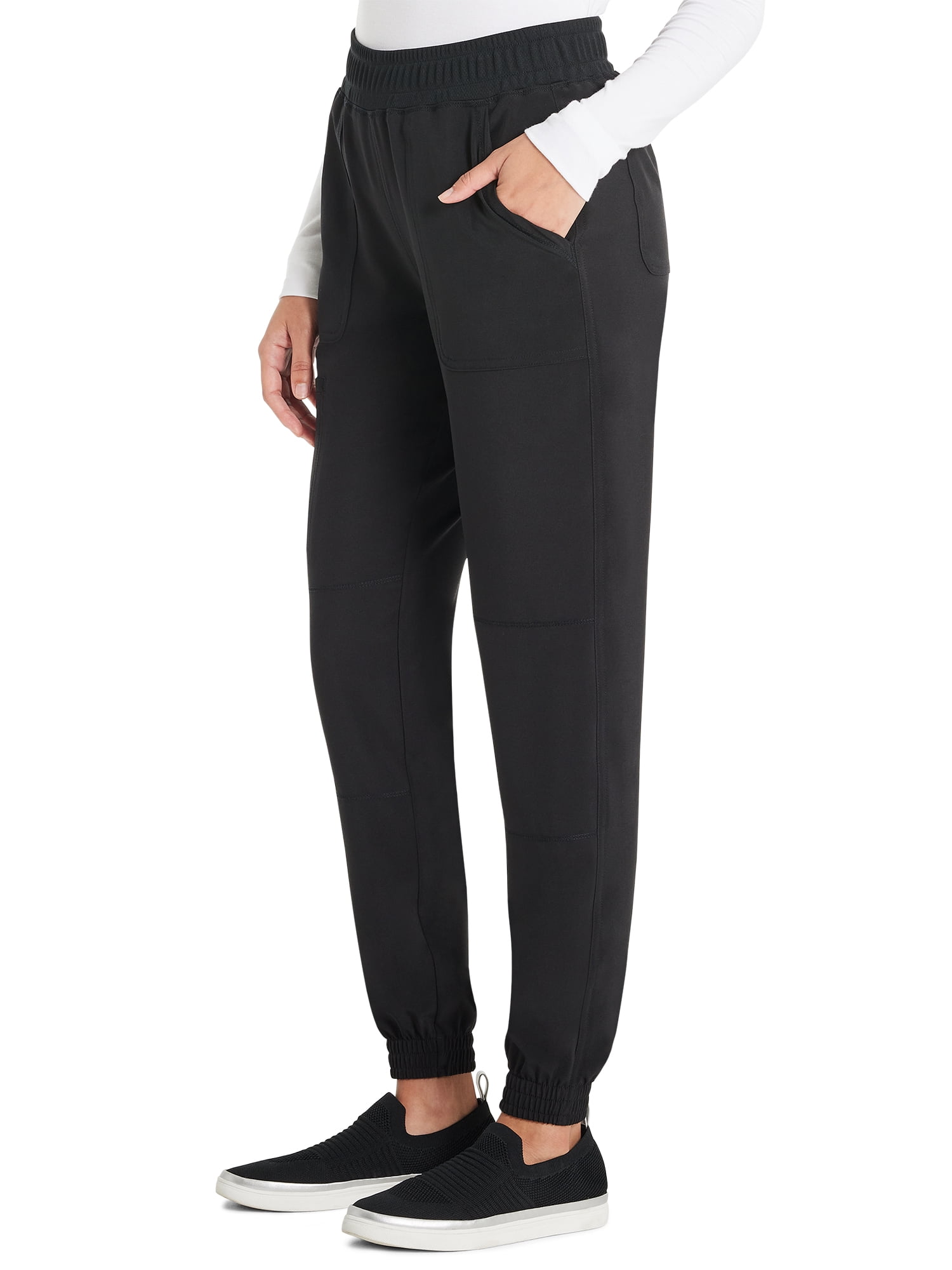 Scrubstar Women's Antimicrobial Premium Performance Yoga Waistband Jogger, Sizes XS-3XL