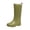 Green, variant on Women's Tall Waterproof Rain Boots, Non- Thick Sole Knee High Rubber Boots for Gardening, Farming, Walking & Outdoor Work(Pink/36)
