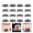 thumbnail image 4 of 20Pcs Cake Packing Box Round Cake Box Baked Dessert Packing Box Transparent Cake Wrapping Box, 4 of 4