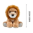 thumbnail image 3 of DAMAI lion Stuffed Animal Toys, 8 INCH Soft and Plush Huggable Stuffed Animals, Realistic Animals Gifts, Cute Soft Giraffe Animal Toy for All Age, 3 of 5