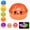 Orange, variant on Dumpling Glowing Mystery Box,Dumplings Squishy,Sensory Stress Ball Squeeze Toys for Stress Relief ,Soft Squeeze Decompression Dumplings Stress Balls,Steamer Stretchy Desk Toys (Yellow)