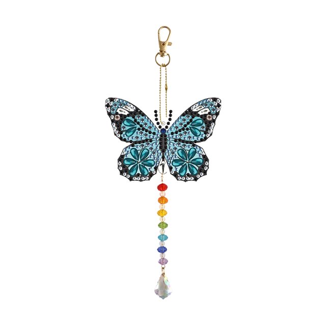 Panel Decorativo de Vidrieras Suncatcher Cgtredaw Animal Mariposa Plantas GJ107