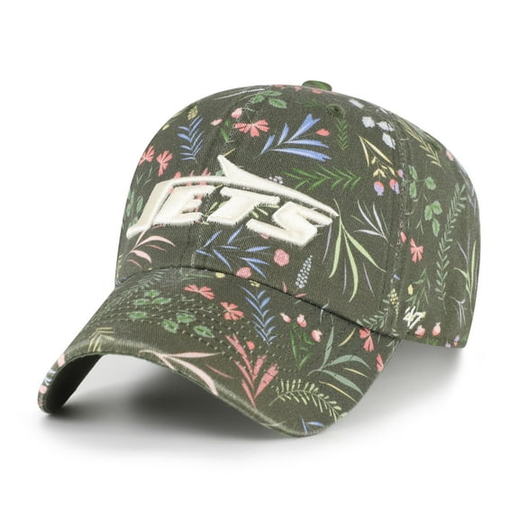 Women's '47 Green New York Jets Verbena Clean Up Adjustable Hat