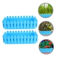 thumbnail image 4 of Raindrops 2Pcs Railing Flower Pot Garden Box Plastic Blue for Outdoor Use, 4 of 8