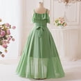 thumbnail image 4 of Bmisegm Dress for Girls Spaghetti Strap Ruffle Front High Low Hem Flowy Formal Party Dress Girls Dresses 8-9 Years, 4 of 9