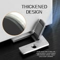 thumbnail image 6 of GBAYXJ^No Drilling Required For Easy Installation! Stainless Limit Stop Door Stopper Sturdy And To Door Impact| Hardware door stopper, 6 of 6