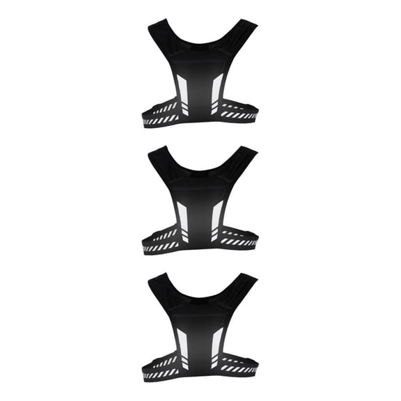 Yuarrent Chaleco reflectante para correr con bolsillo para teléfono Ligero para hombres Correr Senderismo Type1 NO1