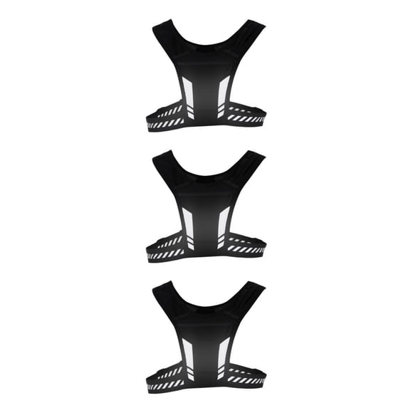 Yuarrent Chaleco reflectante para correr con bolsillo para teléfono Ligero para hombres Correr Senderismo Type1 NO1