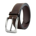 thumbnail image 4 of yingyy Stretch Braided Men Belt With Exquisite Craft And No Loose Thread Scratch-resistant PU Casual Coffee 110cm 5Set, 4 of 6