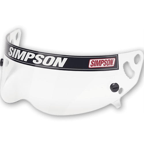 Simpson Racing 1010 17 Helmet Shield 2017 Shark/Vudo Clear