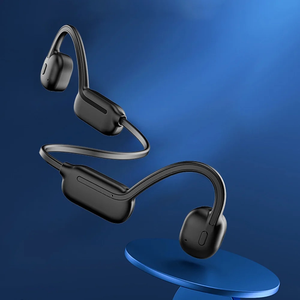 XIAOMI Swimming Bone Conduction Earphones Bluetooth Wireless Hifi Headphone IPX8 Waterproof 32GB MP3 Player Mic Headset Black