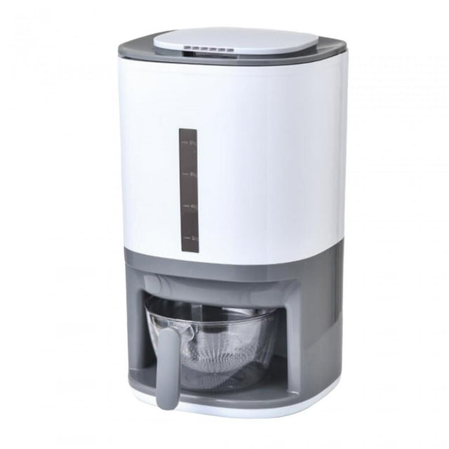 Dispensador de arroz de 22 , dispensador de cereales, cubo, organización de cocina, contenedores de almacenamiento de alimentos secos