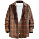thumbnail image 2 of Xihbxyly Blusa Informal de Manga Larga con Cuello Vuelto para Hombre, Tela Suave y Cómoda, Ideal para El Trabajo, Fiestas y Bodas, Ideal para Salidas de Primavera y Otoño, Estilo Único y Moderno., 2 of 5