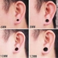 thumbnail image 3 of Portable 6/8/10/12MM Men/Women Fashion Round Shape Magnetic Fake Earring Studs Boyfriend Gift Stimulating Acupoints No Piercing BLUE-10MM, 3 of 8