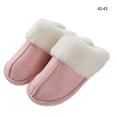thumbnail image 3 of Guardurnaity Zapatillas de felpa para mujer, calentador de pies Unisex para clima frío, zapatos térmicos suaves antideslizantes, calzado de ocio para el Accesorios de calzado Rosado 42-43 yardas Guardurnaity AP013498-04, 3 of 6