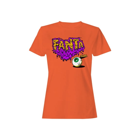 Officially Licensed Fanta Dripping Slime Eyeball Women's T-shirt