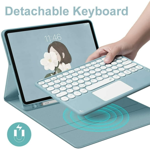 Étui clavier pour iPad Air 5 2022/iPad Air 4 2020-touchpad clavier