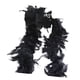 thumbnail image 2 of Accesorio de disfraz de plumas, decoración, bufanda de plumas para fiestas de baile Negro, 2 of 9