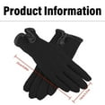 thumbnail image 4 of Guantes de invierno con dedos para pantalla táctil Guantes de invierno para mujer al aire libre, 4 of 5