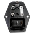 thumbnail image 4 of ZOUSSIQI Interruptor Conector Maquina Arcade 3 Pin IEC320 Bartop Switch LED Power On Off CA919-18969, 4 of 5