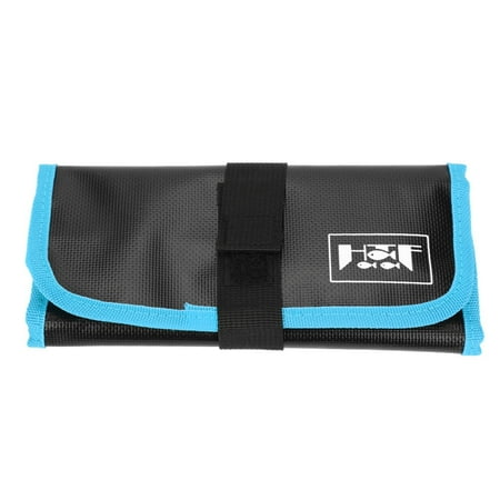Soft Lure Jigging Jig Bag Waterproof Sea Fishing Equipment Tool Accessories Foldable Fishing Tackle Storage Bag [Blue]