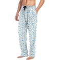 thumbnail image 4 of GZHJMY Hedgehog Pajama Pants for Men, Lounge Pants Lightweight Men Pajama Bottoms with Drawstring Pockets, Christmas New Year Birthday Gifts, Medium, 4 of 6