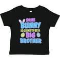 thumbnail image 3 of Inktastic Some Bunny is Going to Be a Big Brother with Bunny Ears and Eggs Boys Toddler T-Shirt, 3 of 5