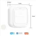 thumbnail image 3 of 2X Tuya WiFi BotóN Escena Interruptor InaláMbrico Luz Inteligente Interruptor de Pared Bajo Consumo de EnergíA Sin Cableado para un Toque para Ejecutar, 3 of 5