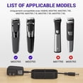 thumbnail image 2 of LujingZ Replacement Charger for Philips Multigroom Trimmers - Precise Fit, High - Efficiency and Durable - Suitable for Home and Travel Personal Care, 2 of 9