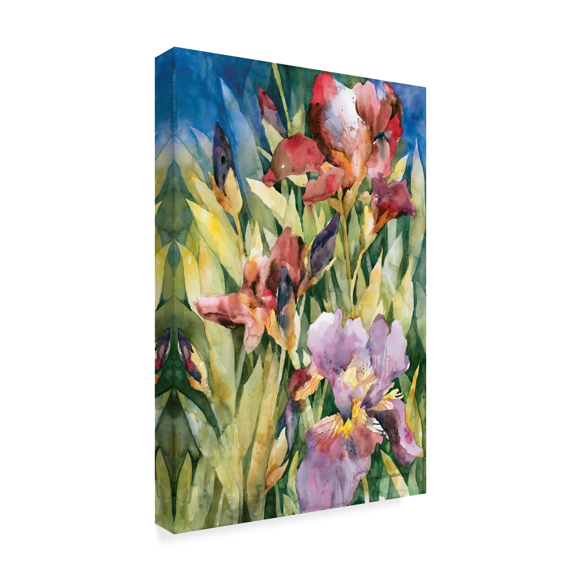Trademark Fine Art 'Unfurling' Canvas Art by Annelein Beukenkamp