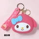 thumbnail image 4 of Venta al por mayor bolso lindo del teléfono del lápiz labial Pom Pom Purin muñeca de silicona gatito de dibujos animados gato My Melody cartera monedero Cinnamoroll bolsa, 4 of 4