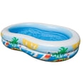 thumbnail image 3 of Intex 8.5’x5.25’x18” Seaside Paradise Inflatable Kiddie Pool & Electric Air Pump, 3 of 11